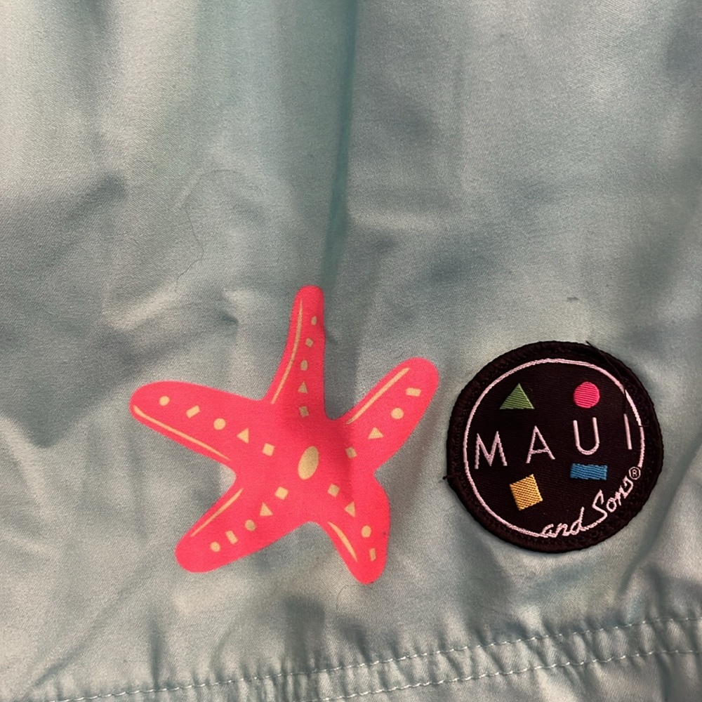 - Maui and Sons starfish men’s swimsuit medium - Picture 2 of 8